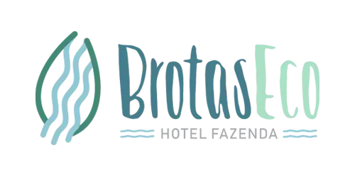 Logo do Brotas Eco Hotel Fazenda, cliente da agência Coquetel Criativo, especializada em marketing e branding.