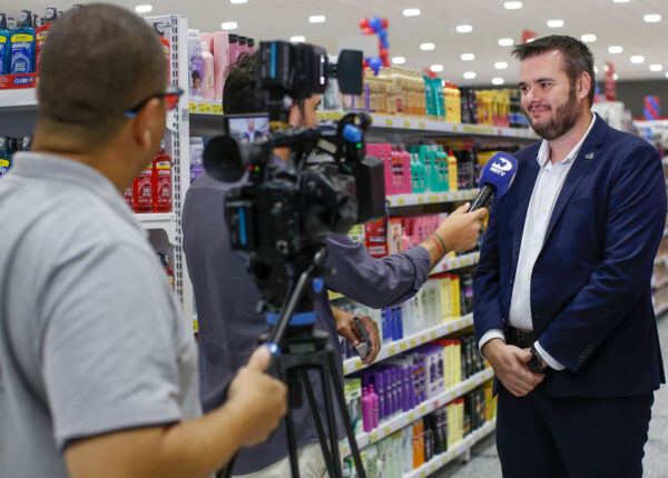 Olivio Janecke, diretor financeiro da Grupo TOP, um dos clientes de assessoria de imprensa para supermercados da Coquetel Criativo.
